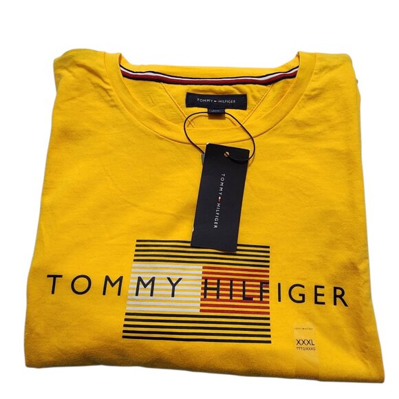 Tommy Hilfiger Men's Short Sleeve Crewneck T-Shirt Size 3XL 100% Cotton - Picture 7 of 7